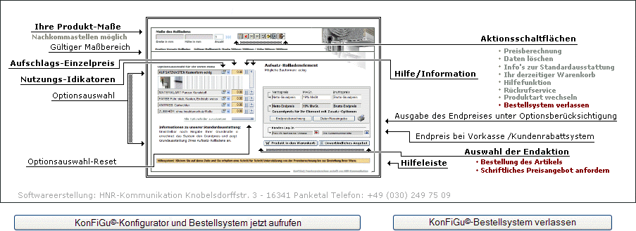 Hilfsschema zur Bedienung unseres Bestell-Systems
